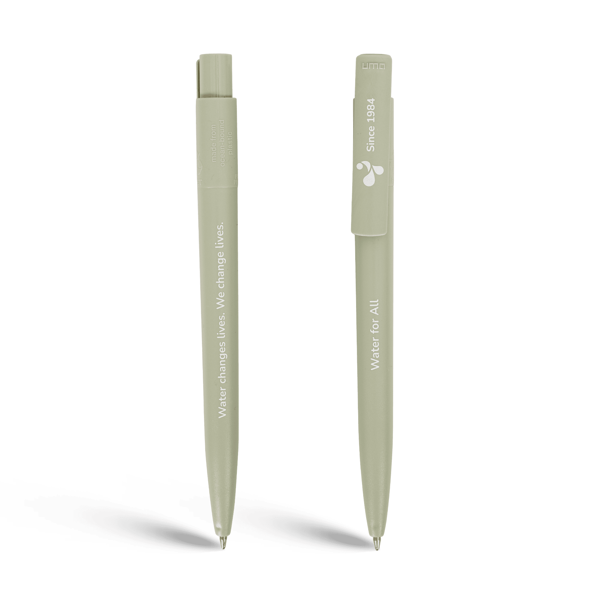 pen with water for all logo