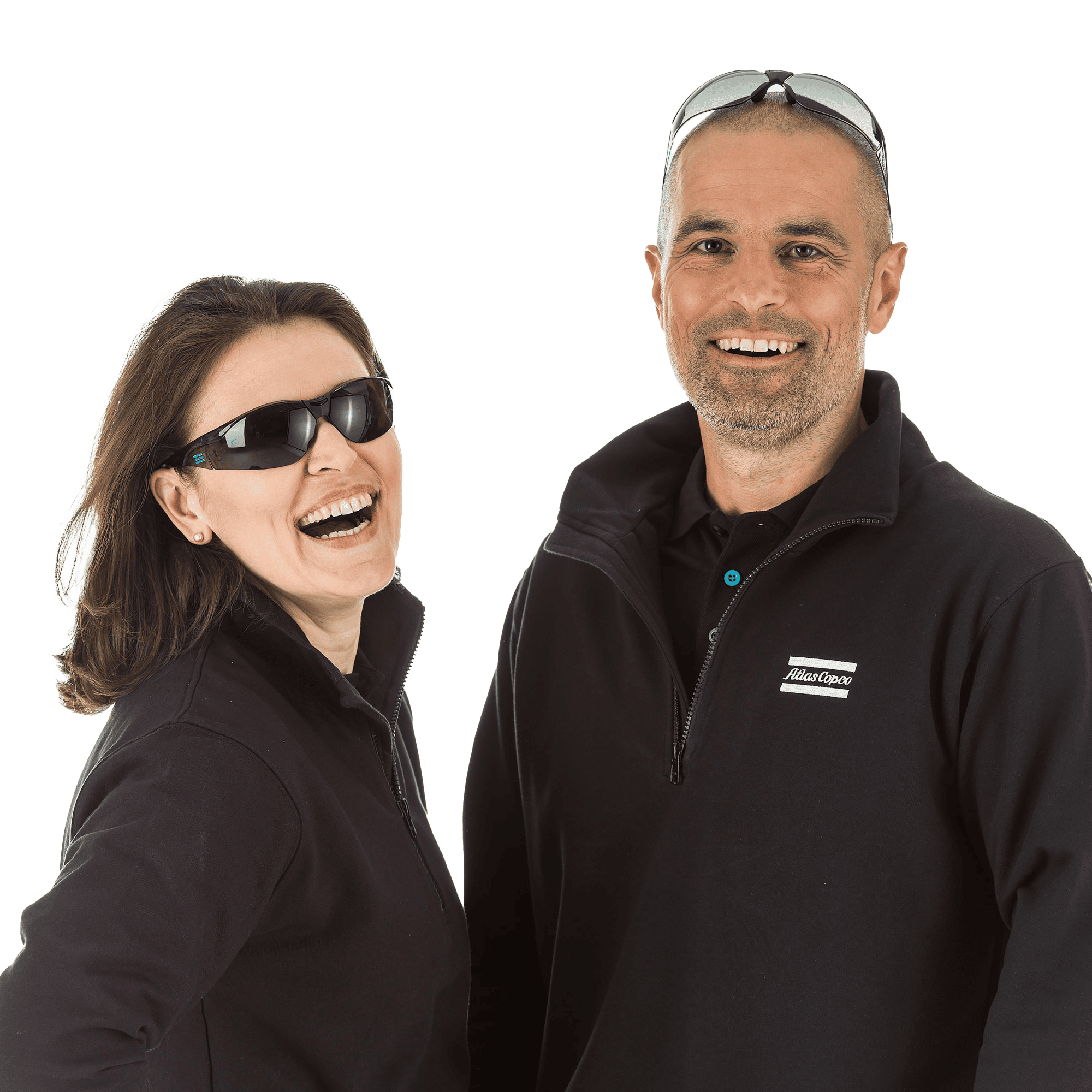 Black atlas copco jacket