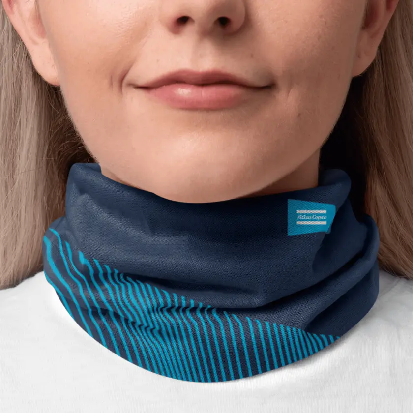 atlas copco multiwear with pattern and logo