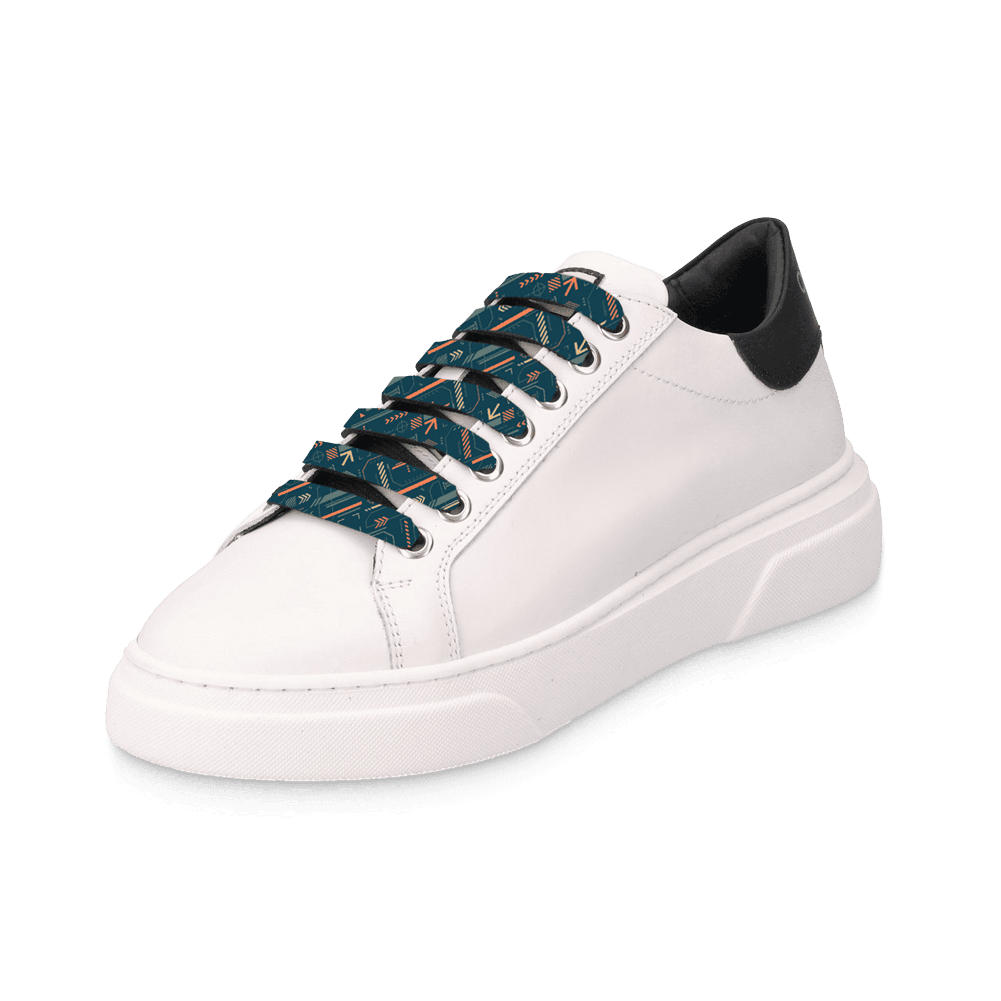 atlas copco group teal shoe laces