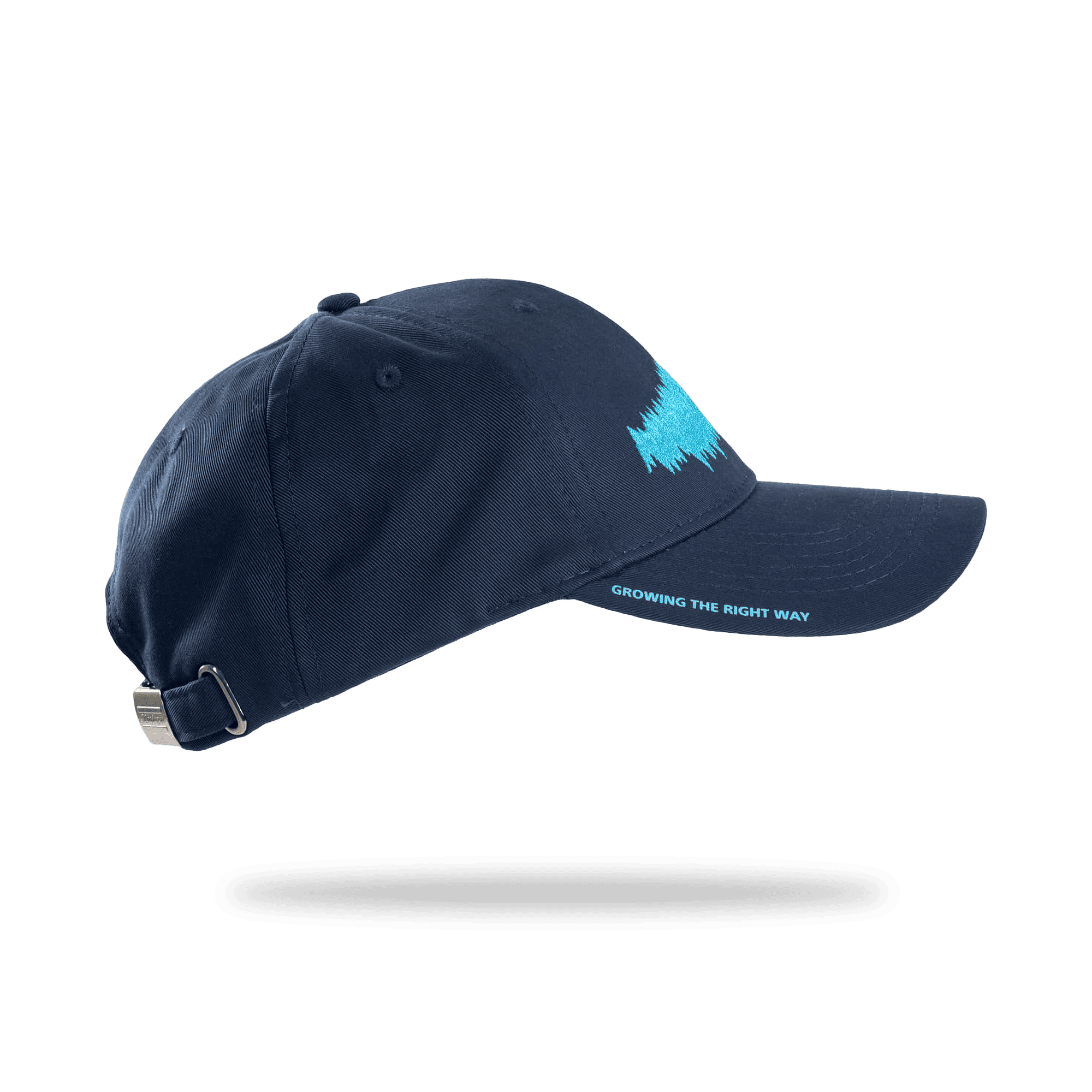 navy cap with gtrw pattern and atlas copco logo