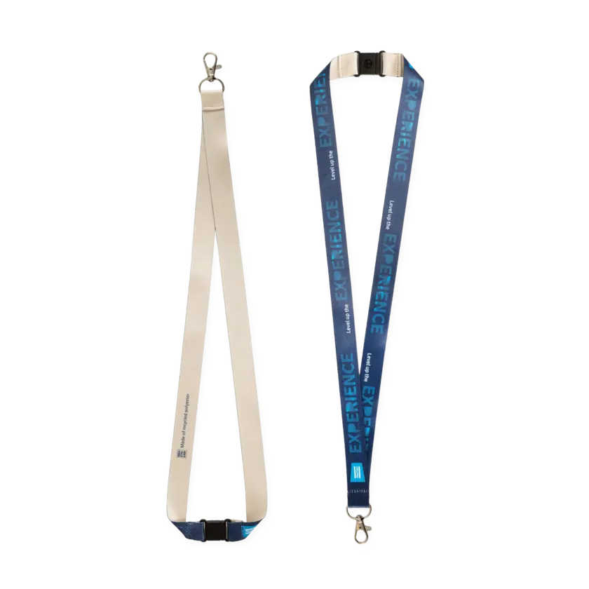 atlas copco lanyard with pattern and logo