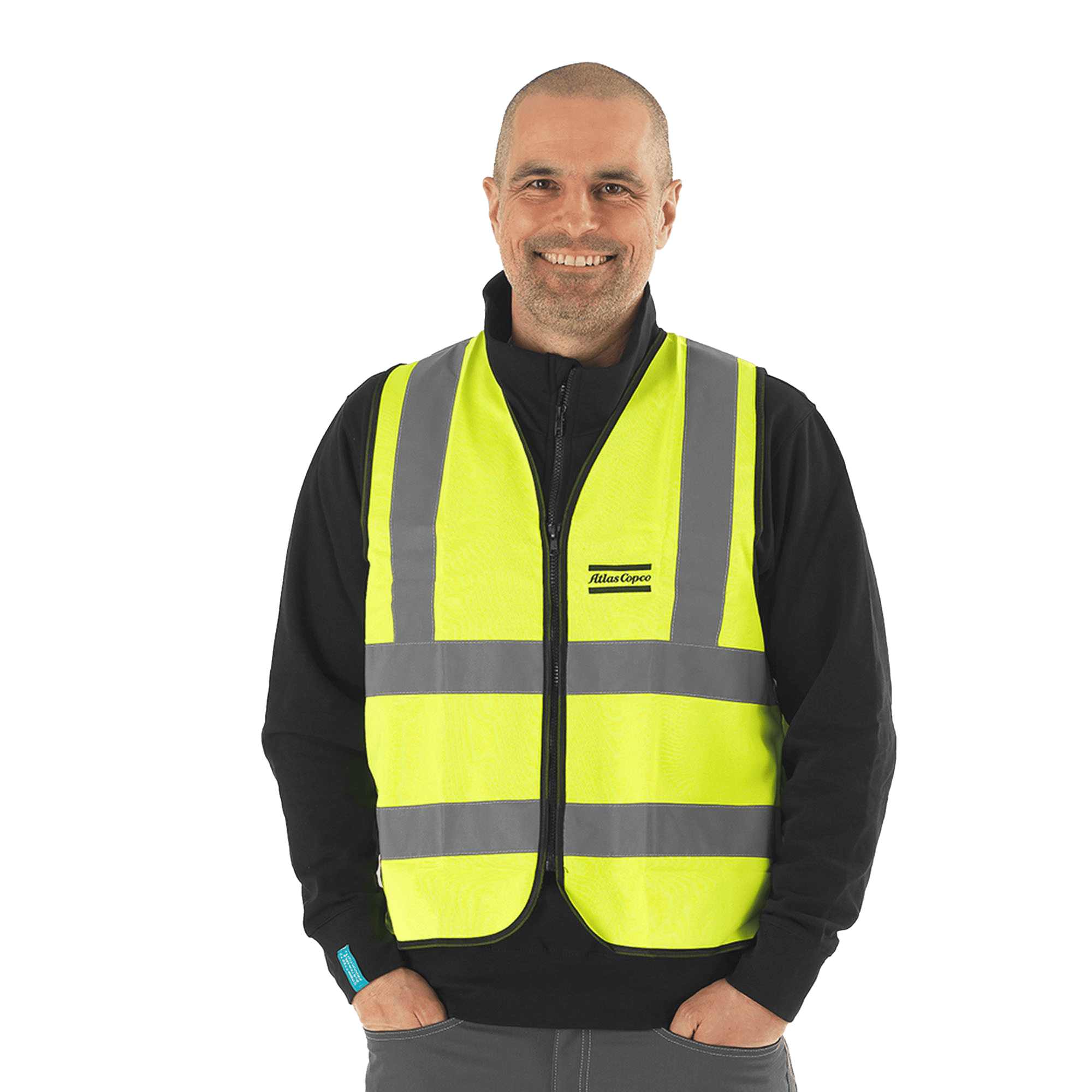 Atlas copco reflective vest