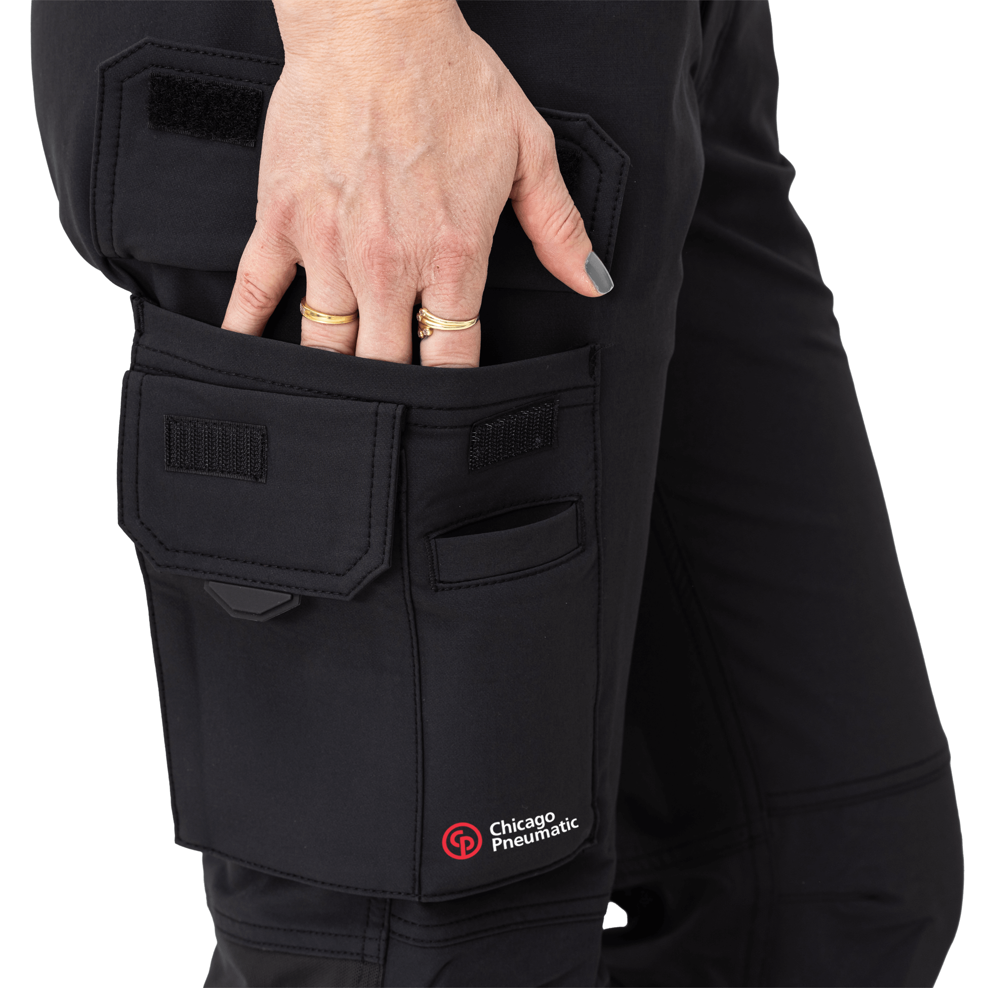 work pants with pocket close up